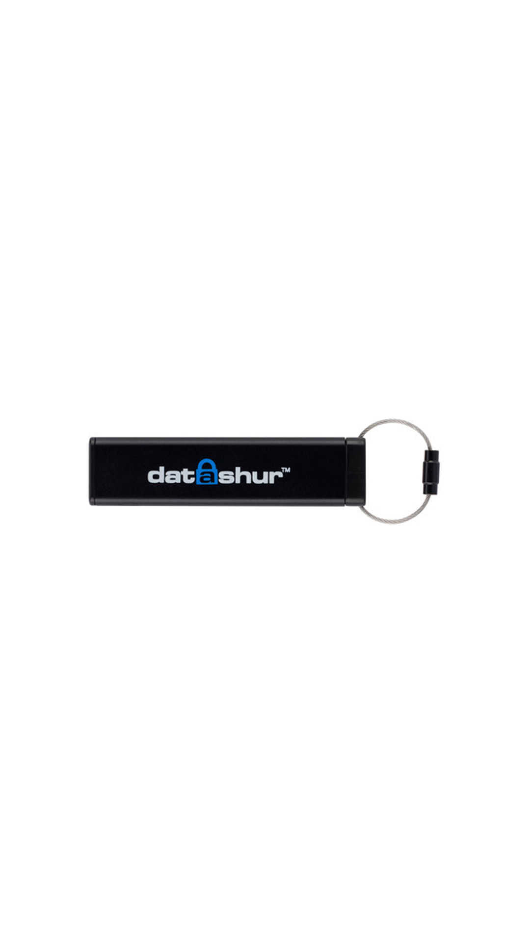iStorage DatAshur 8 GB Security Pendrive (Black) 