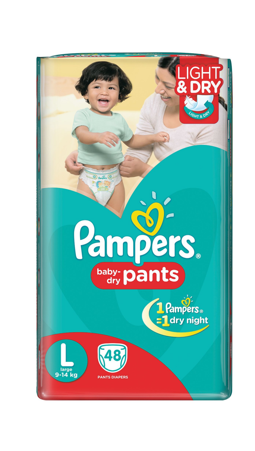 Large Size Diaper Pants 48 Count