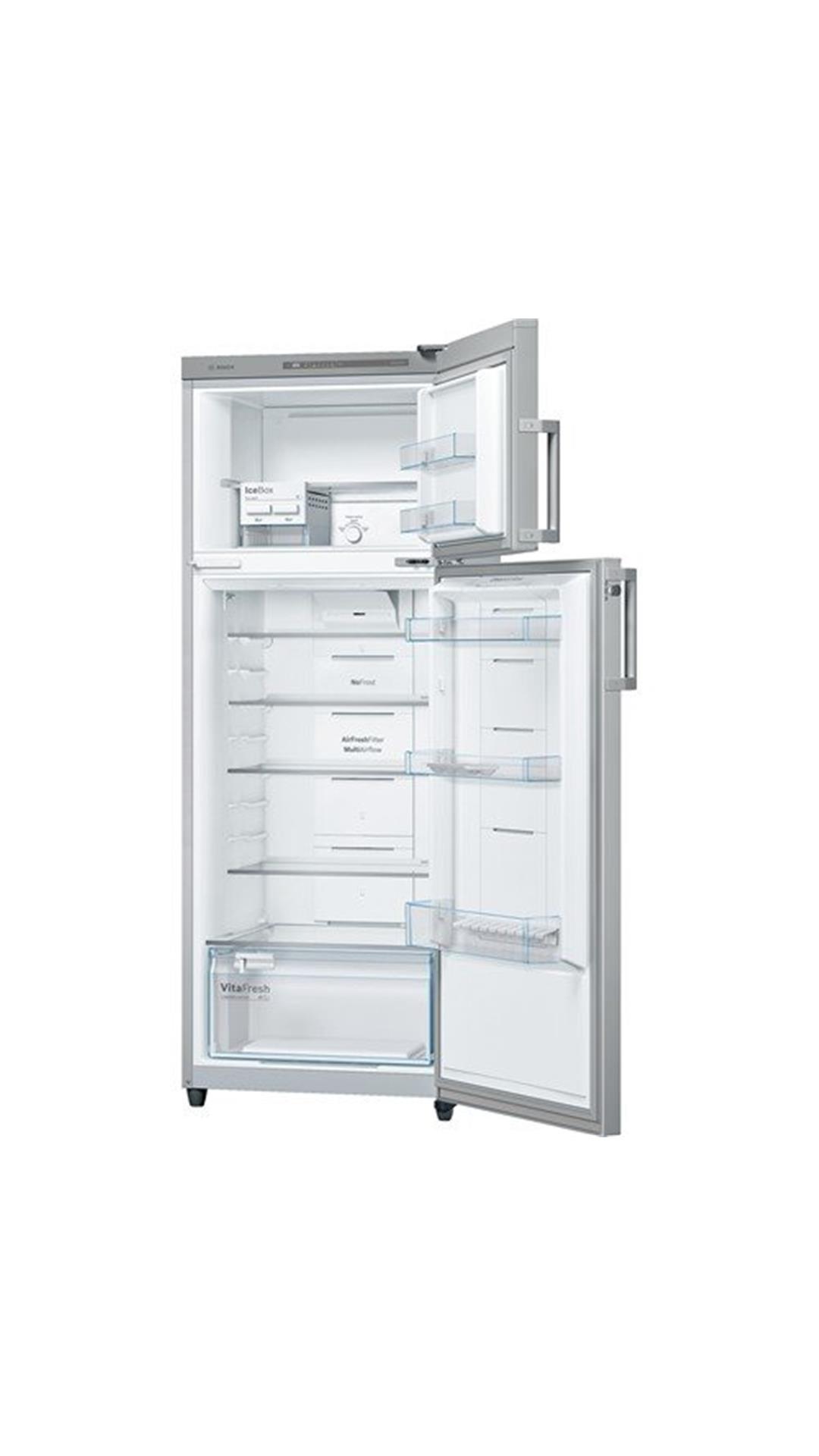 Bosch KDN43VS30I 288 L Double Door Refrigerator (Stainless Steel)