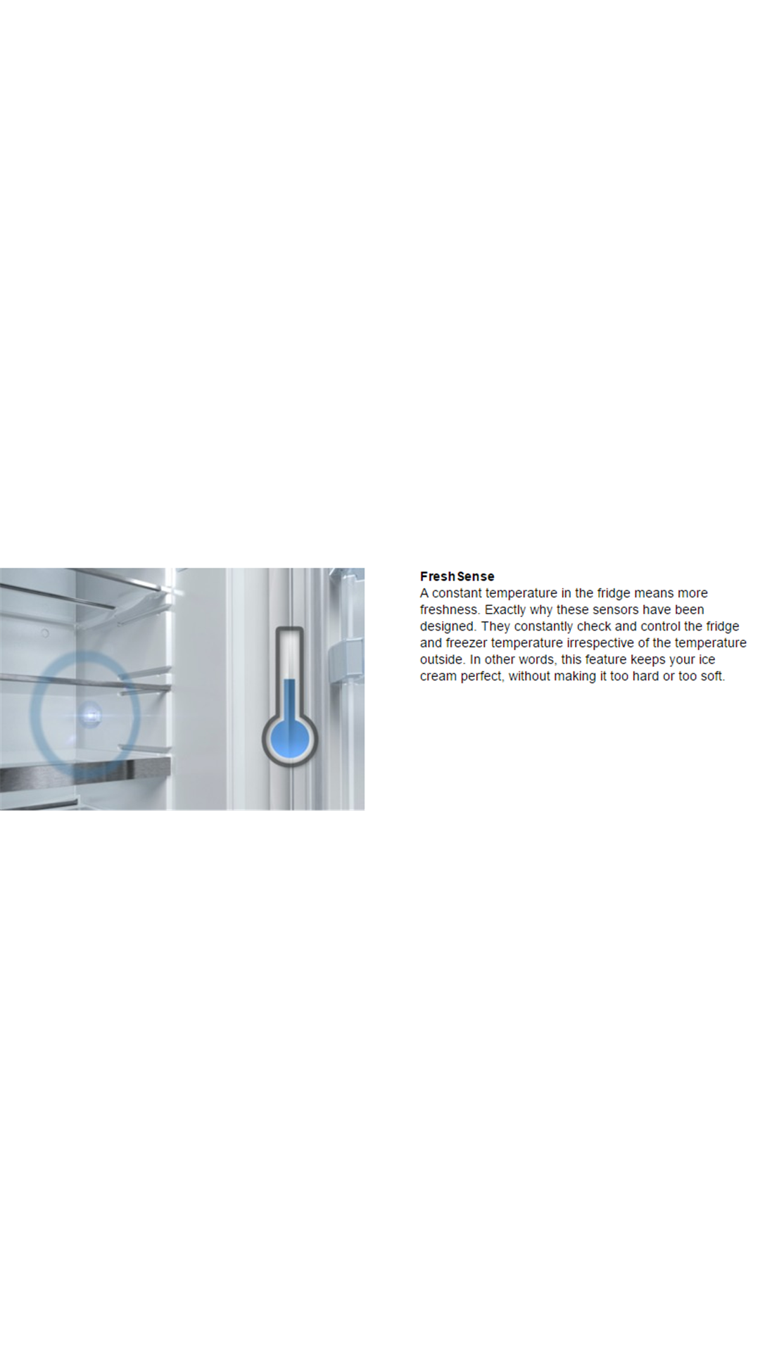 Bosch 347 L Double Door Refrigerator (Chrome Inox metallic) - KDN43VS20I