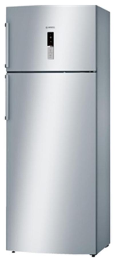 Bosch Frost Free 454 L Double Door Refrigerator (KDN53XI30I, Chrome Inox-Metallic)