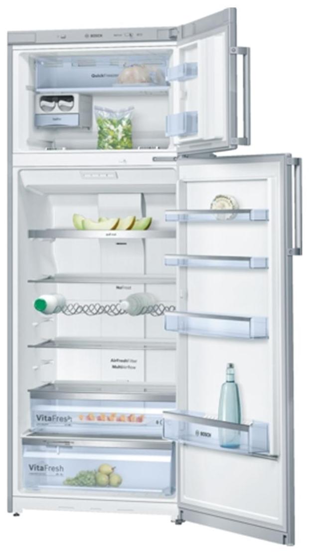 Bosch Frost Free 507 L Double Door Refrigerator (KDN56XI30I, Chrome Inox-Metallic)