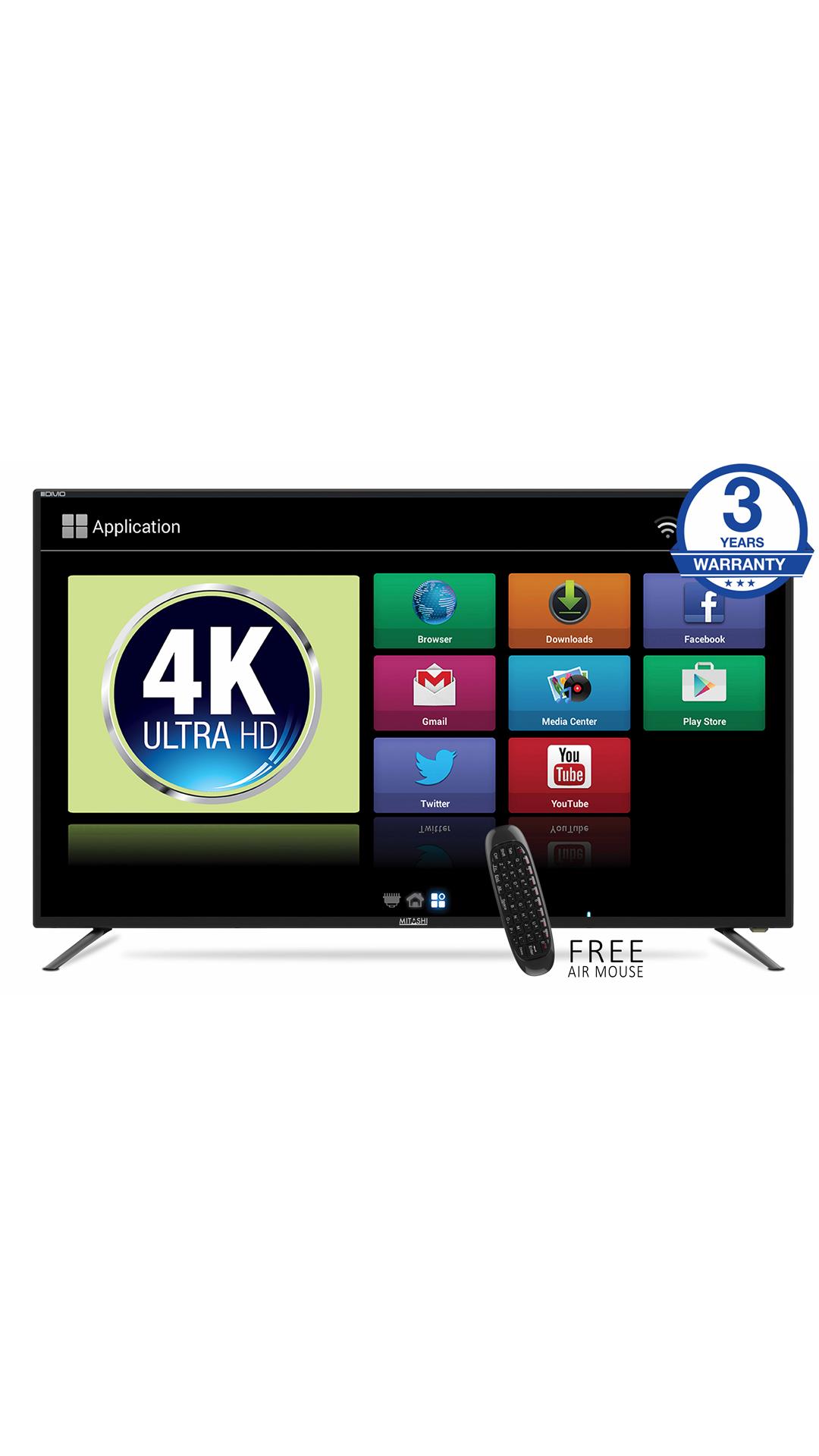 Mitashi MiDE050v03 FS 124 (49") LED TV 4K (Ultra HD)