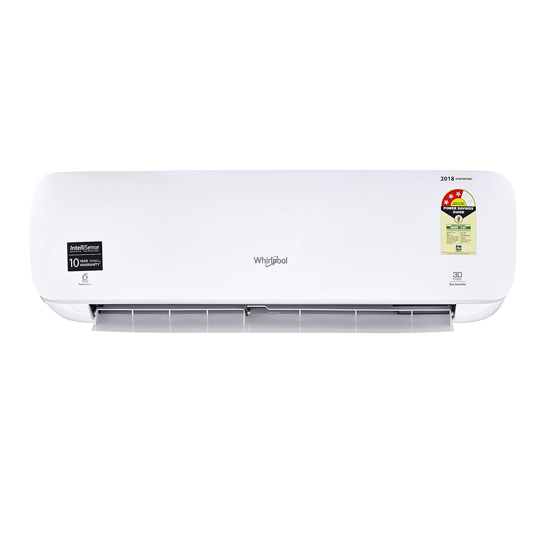 Whirlpool 1 Ton 3 Star BEE Rating 2018 Inverter AC – White(1T 3D COOL Inverter 3S COPR, Copper Condenser)