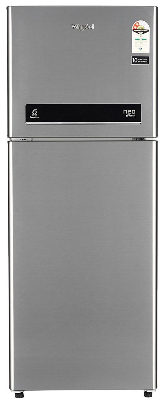 Whirlpool Frost Free 245 L Double Door Refrigerator (Neo Df 258 Roy 2S, Arctic Steel)