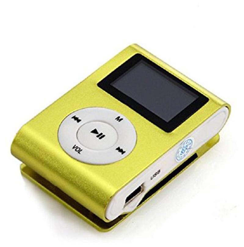 USB Mini MP3 Player Support 32GB Micro SD TF Card With Headphone