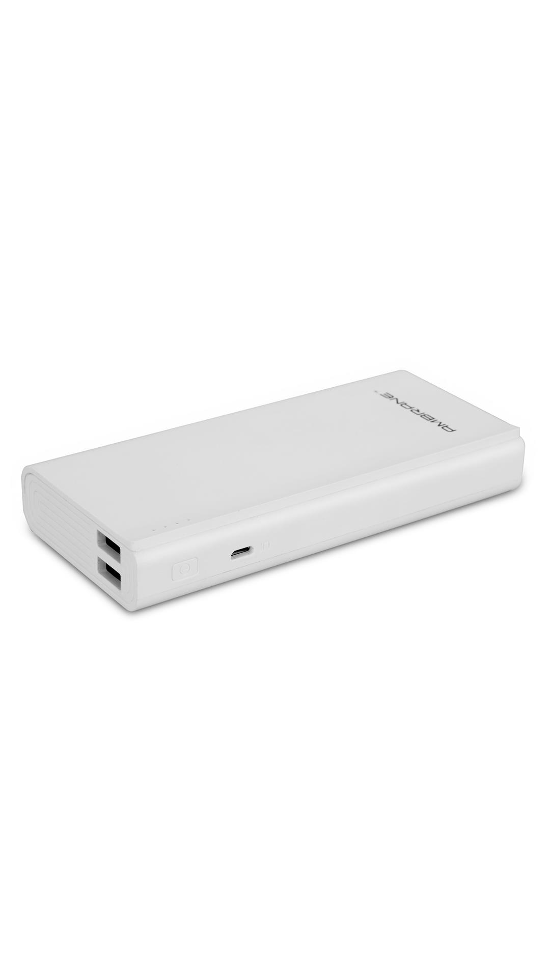 Ambrane P-1333 13000 mAh Power Bank (White)