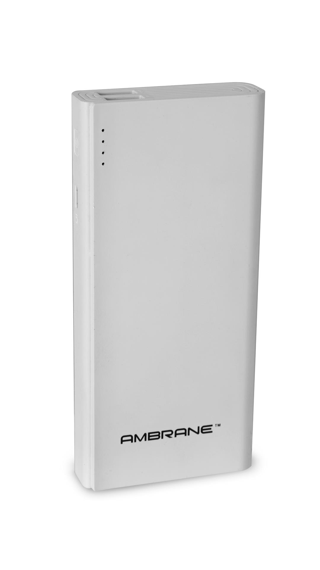 Ambrane P-1333 13000 mAh Power Bank (White)
