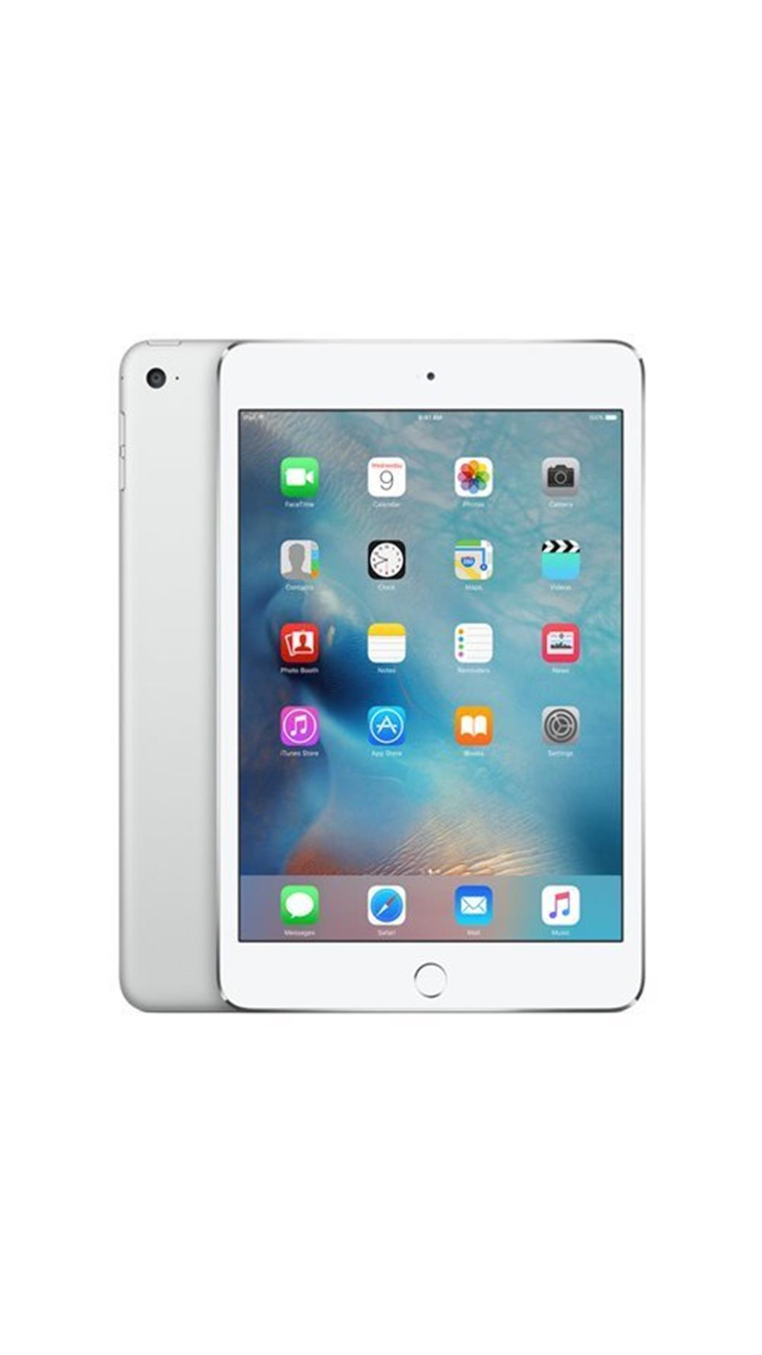 Apple iPad Mini 4 Wi-Fi (MK6K2HN/A) 16 GB (Silver)