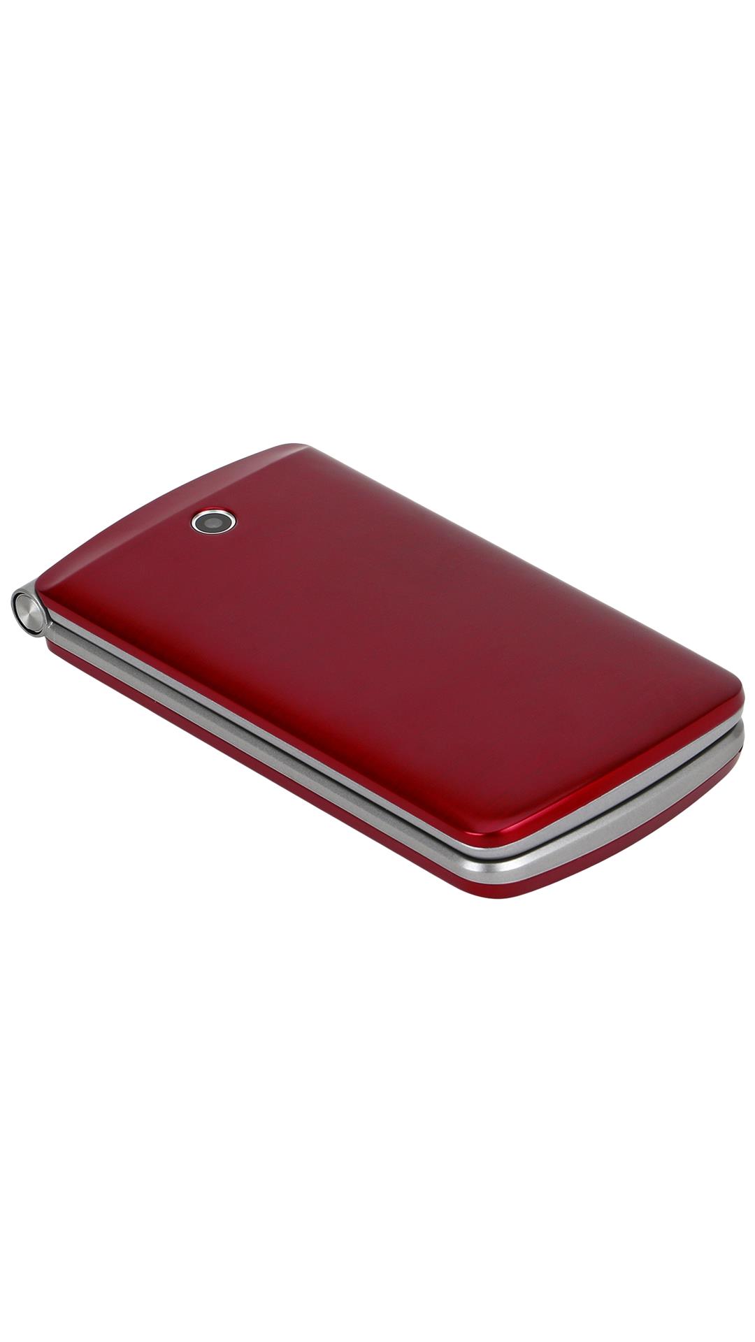 Darago 240 Flip Phone (Red)