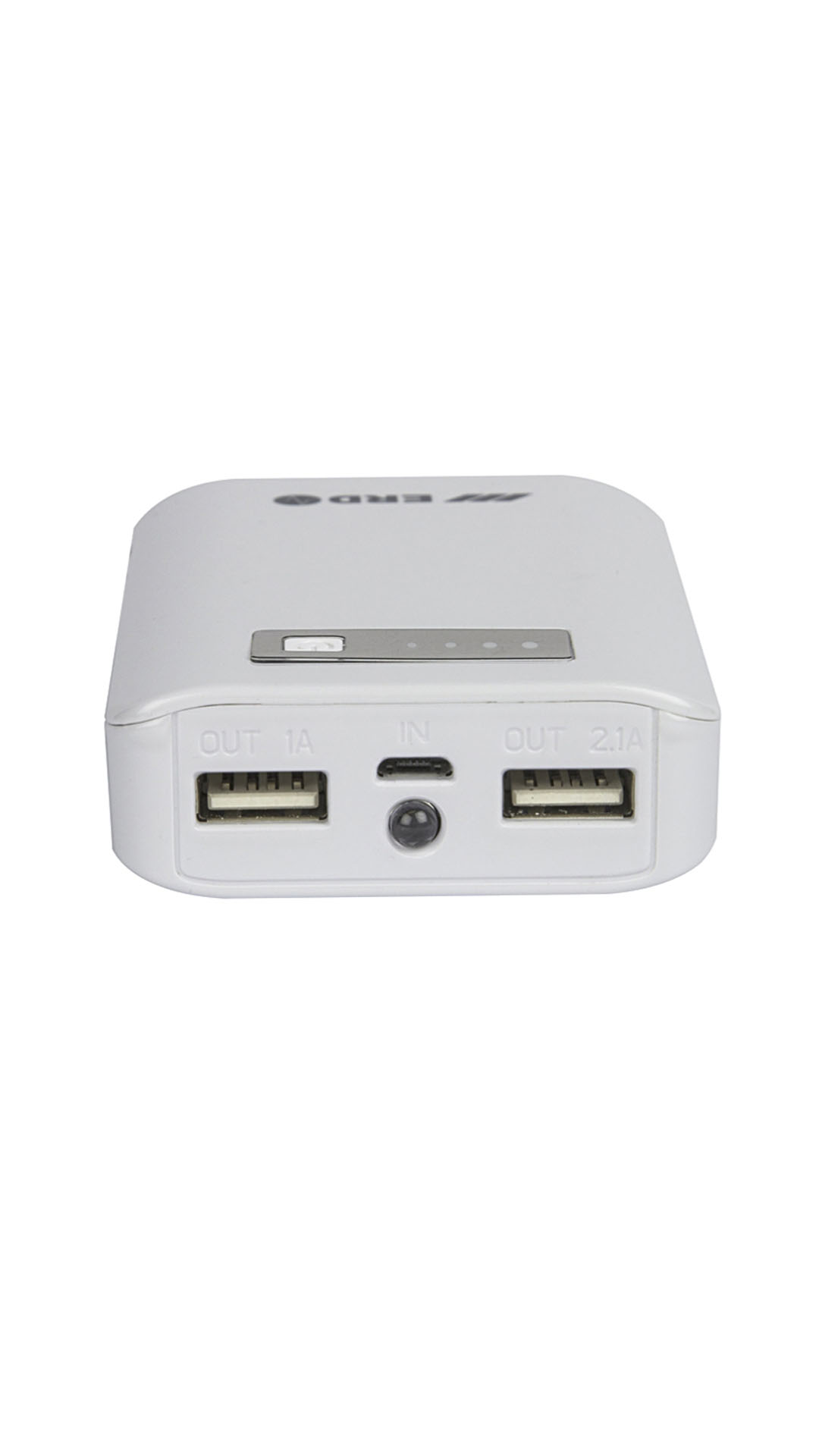 Erd 7800 mAh Power Bank For Micro USB Phone (White)