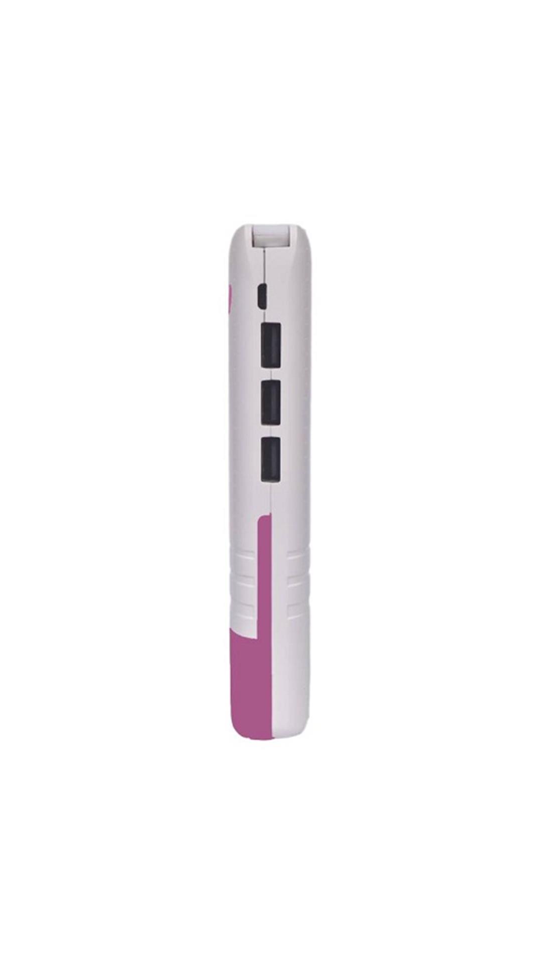 Hbns B-110 High Power Speed 18000 mAh PowerBank (White & Pink)