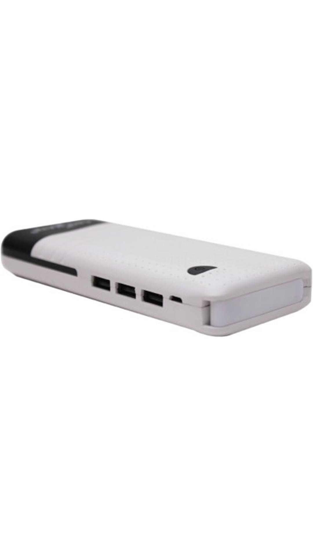 Hbns B-110 High Speed Portable 18000 mAh PowerBank (White & Black)