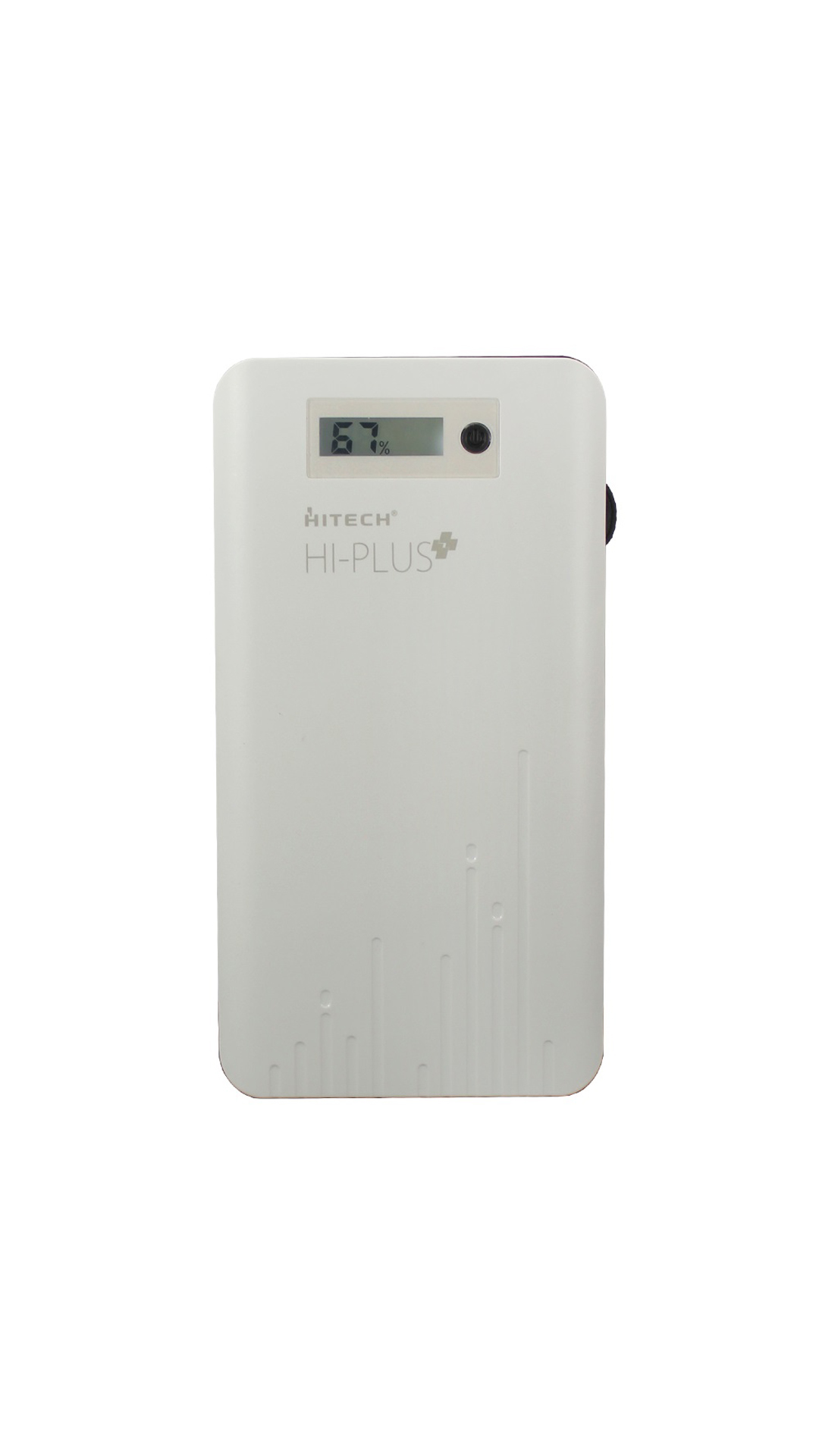 Hitech HI-PLUS-H90 10000 mAh Power Bank (White & Black)