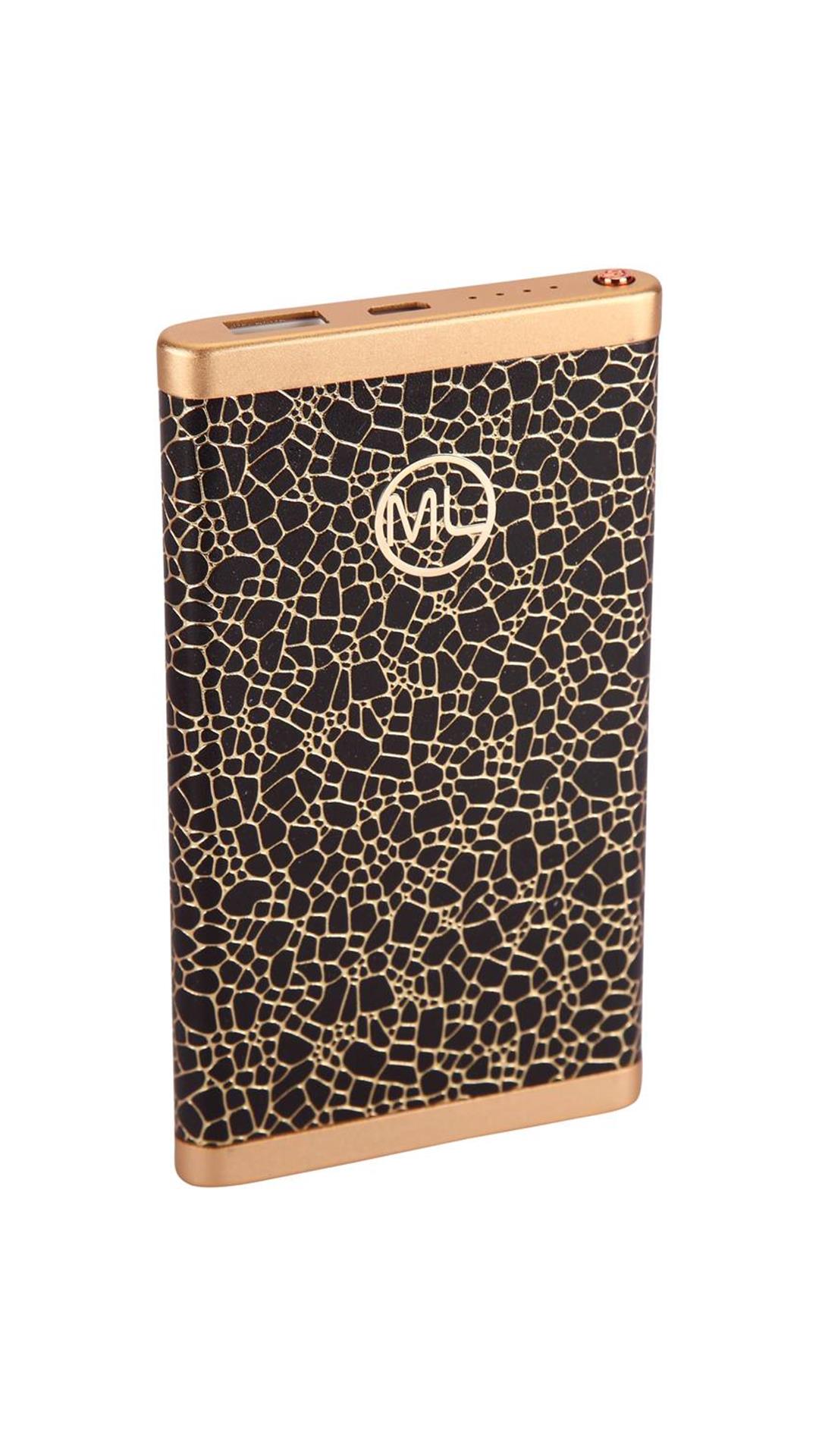 Maxxlite 6000 mAh Stylish Power Bank-Black