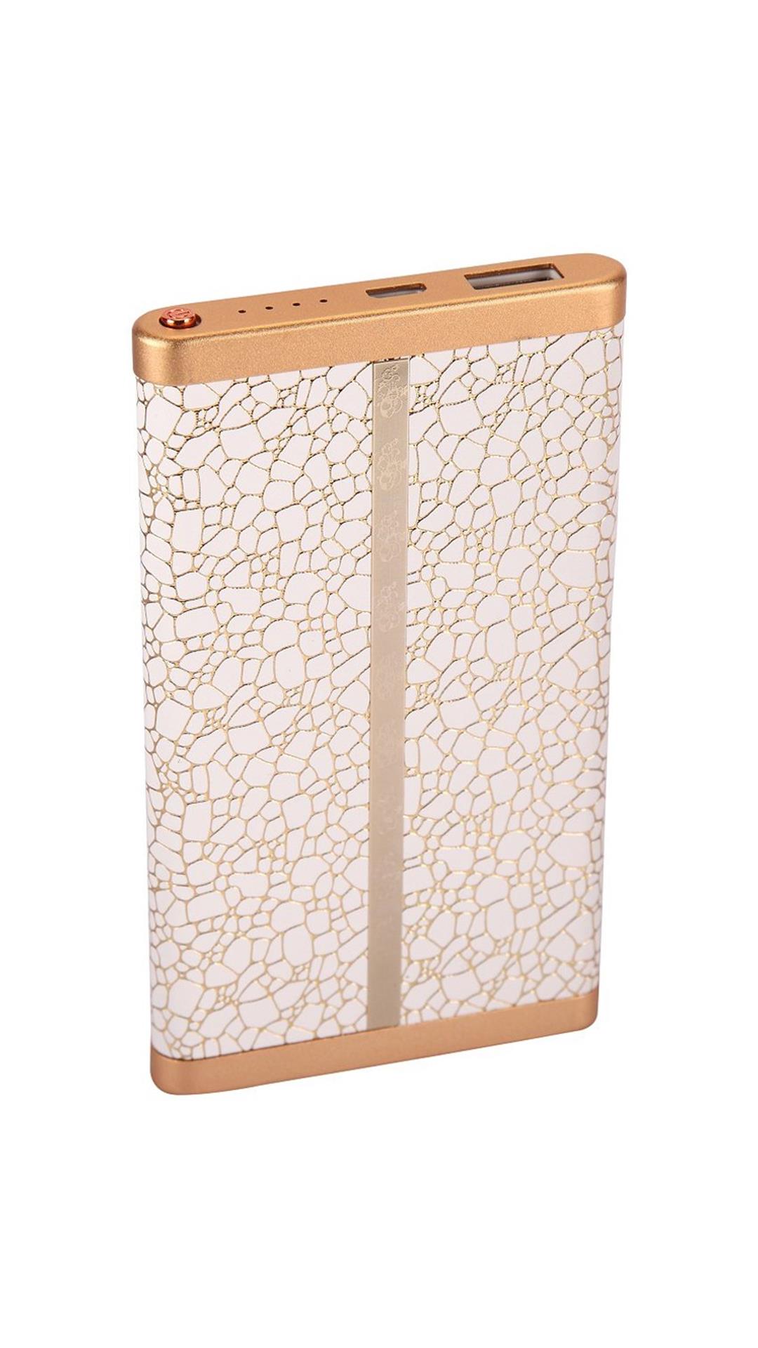 Maxxlite 6000 mAh Stylish Power Bank-White