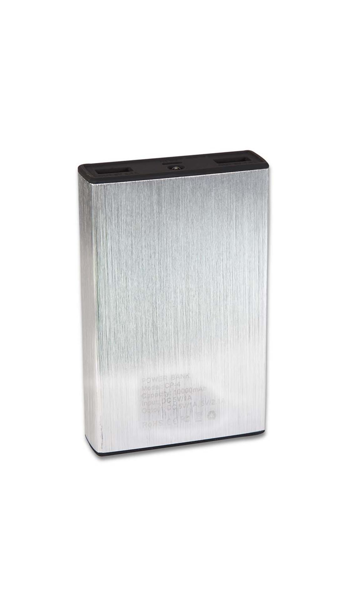 Maxxlite CP-4 10000 mAh Power Bank (Silver)
