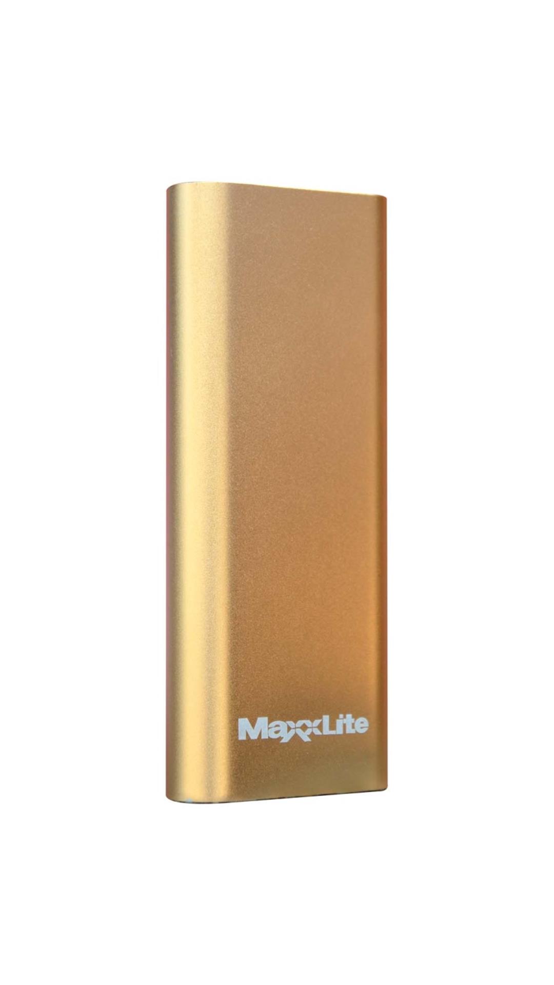 Maxxlite CP-10 11000 mAh Power Bank (Golden)