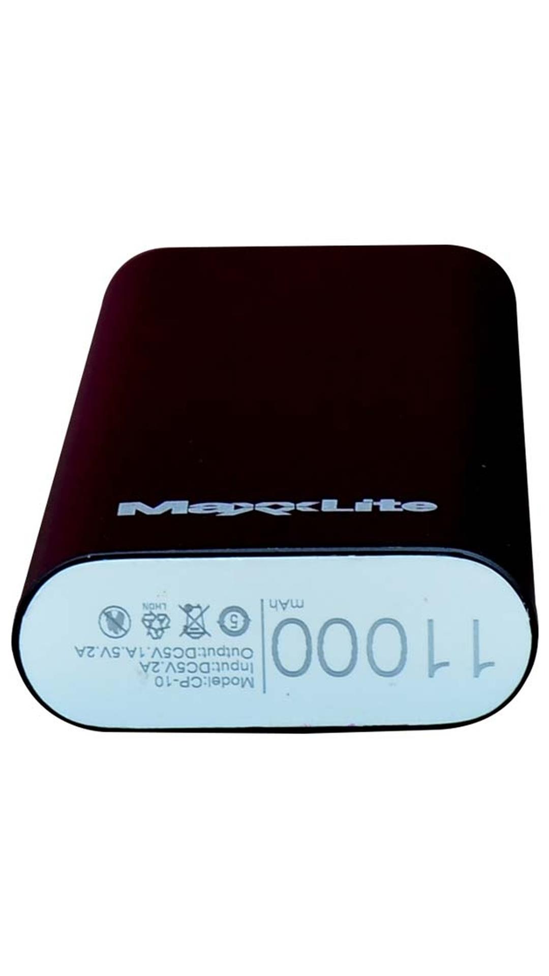 Maxxlite CP-10 11000 mAh Power Bank (Black)