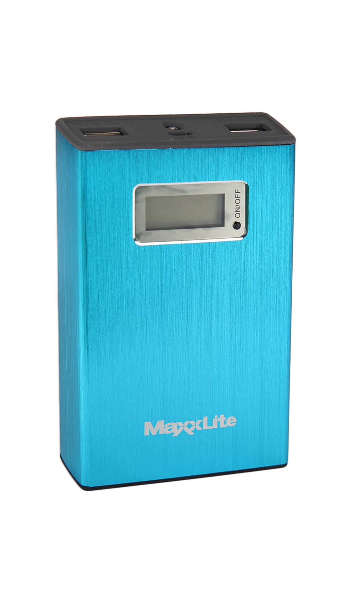 Maxxlite CP-4 10000 mAh Power Bank (Blue)