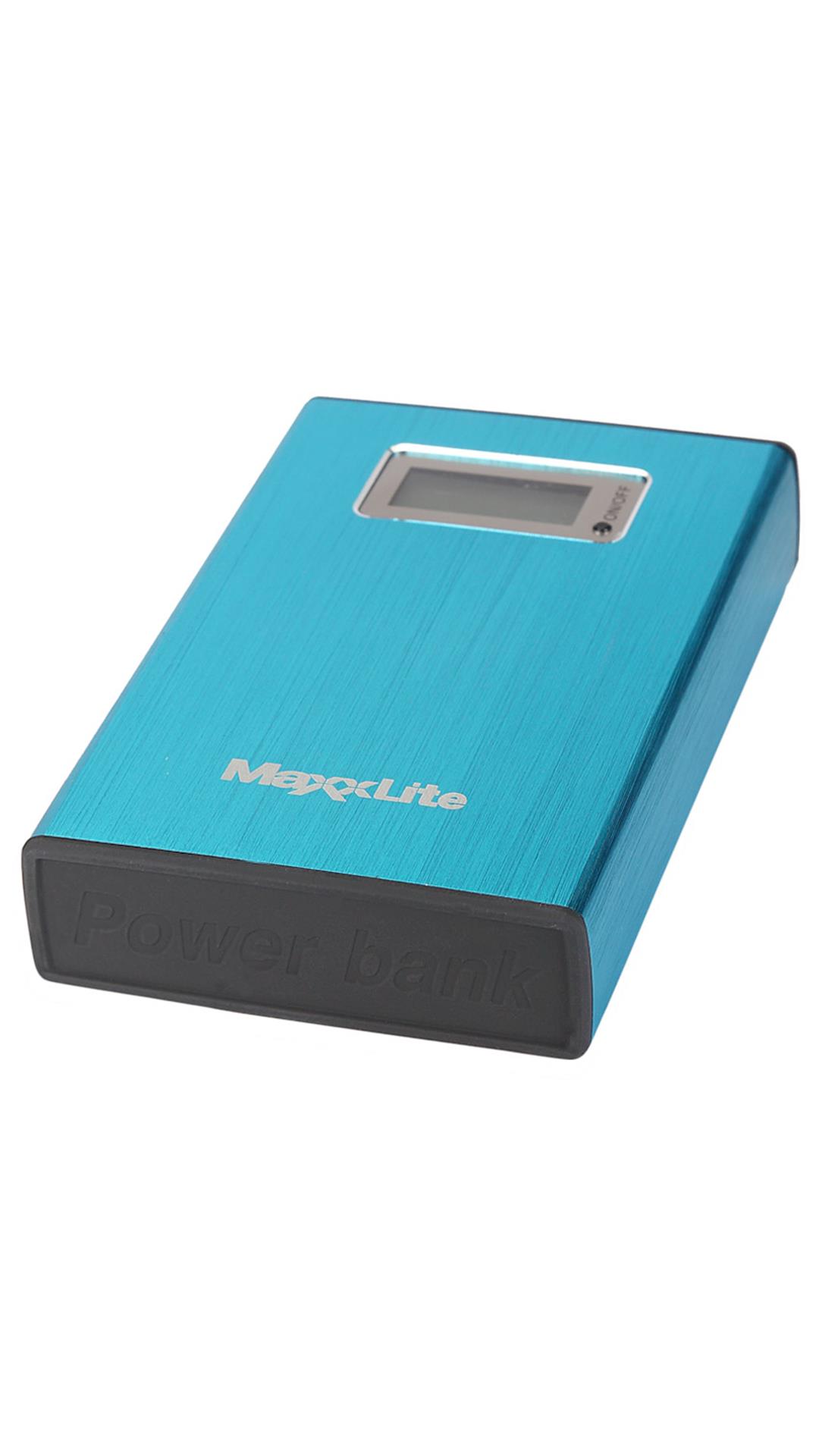 Maxxlite CP-4 10000 mAh Power Bank (Blue)