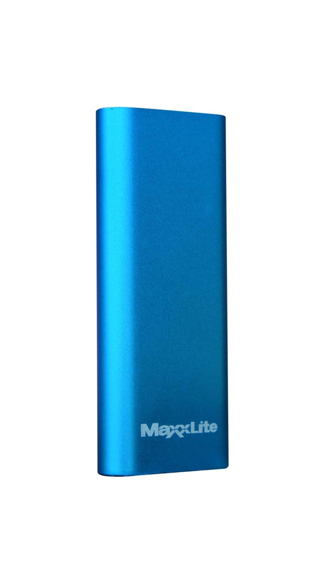 Maxxlite CP-10 11000 mAh Power Bank (Blue)