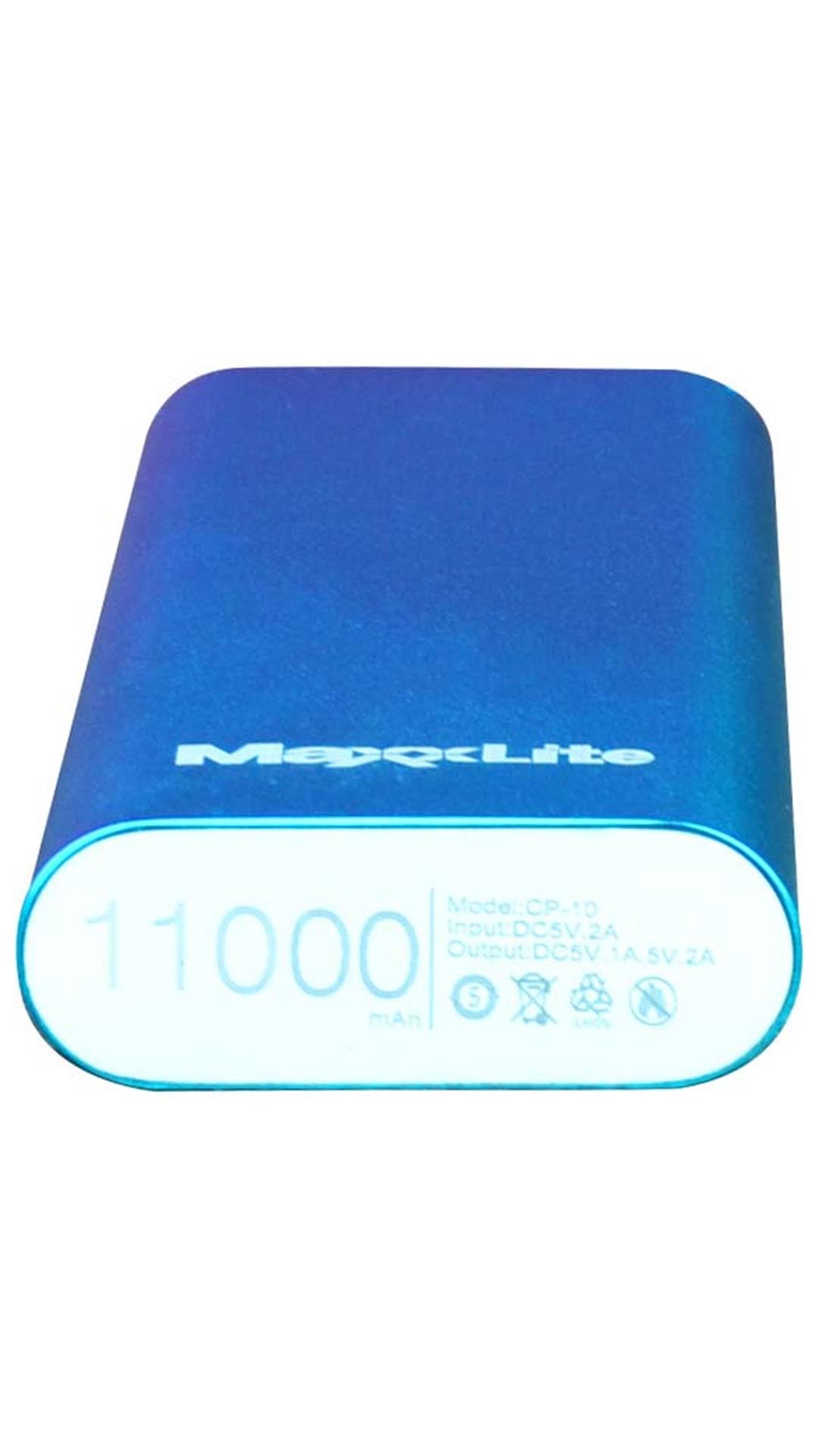 Maxxlite CP-10 11000 mAh Power Bank (Blue)