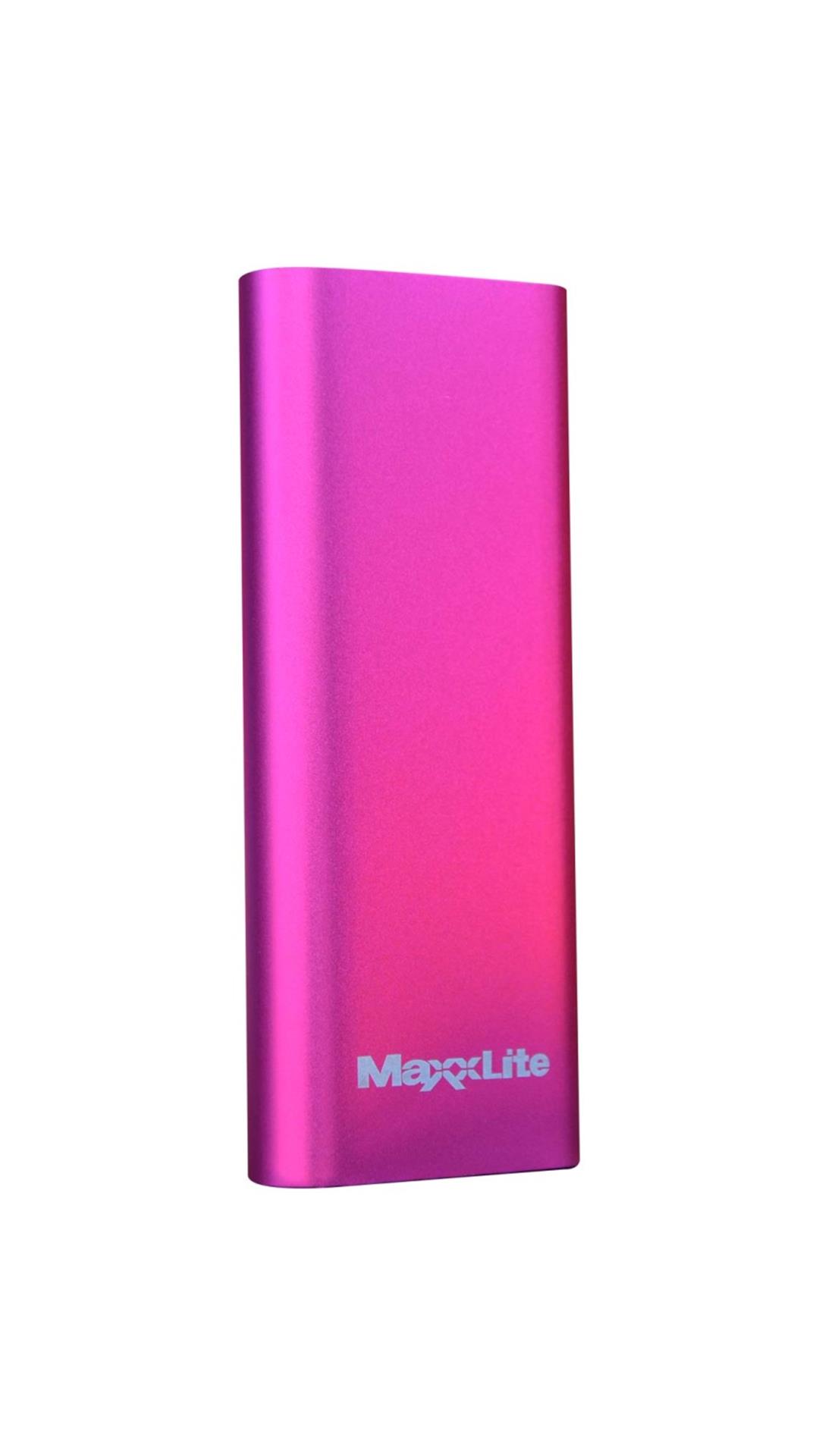 Maxxlite CP-10 11000 mAh Power Bank (Pink)