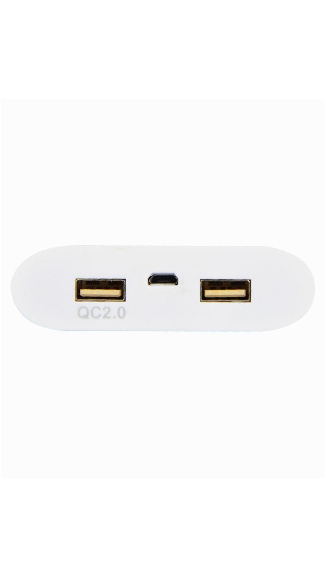 Maxxlite QC-1 10400 mAh Power Bank (White)