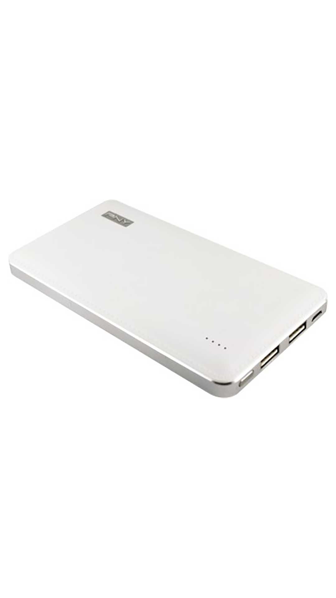 PNY L8021 8000mAh Power Bank 8000 mAh (White) 