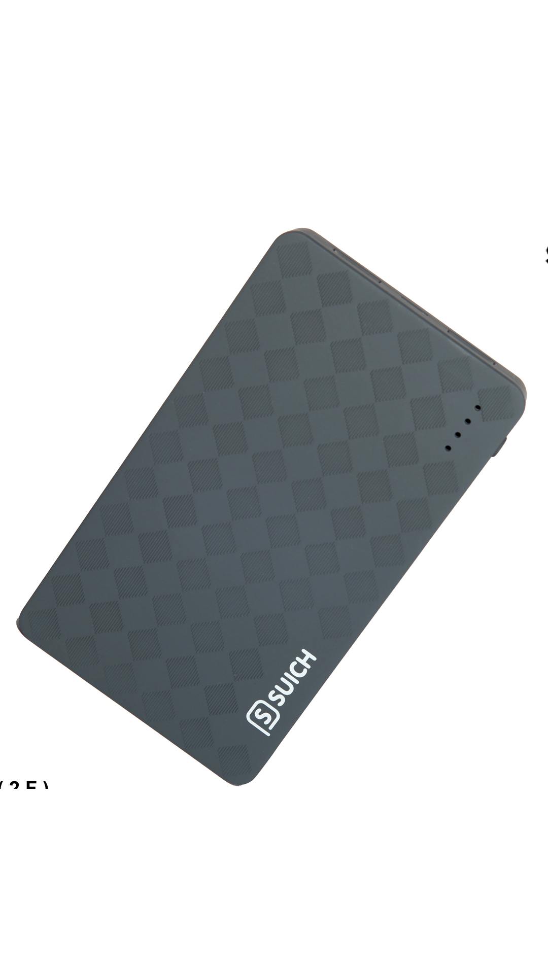 Suich SUICH002 10000 mAh Power Bank (Black)
