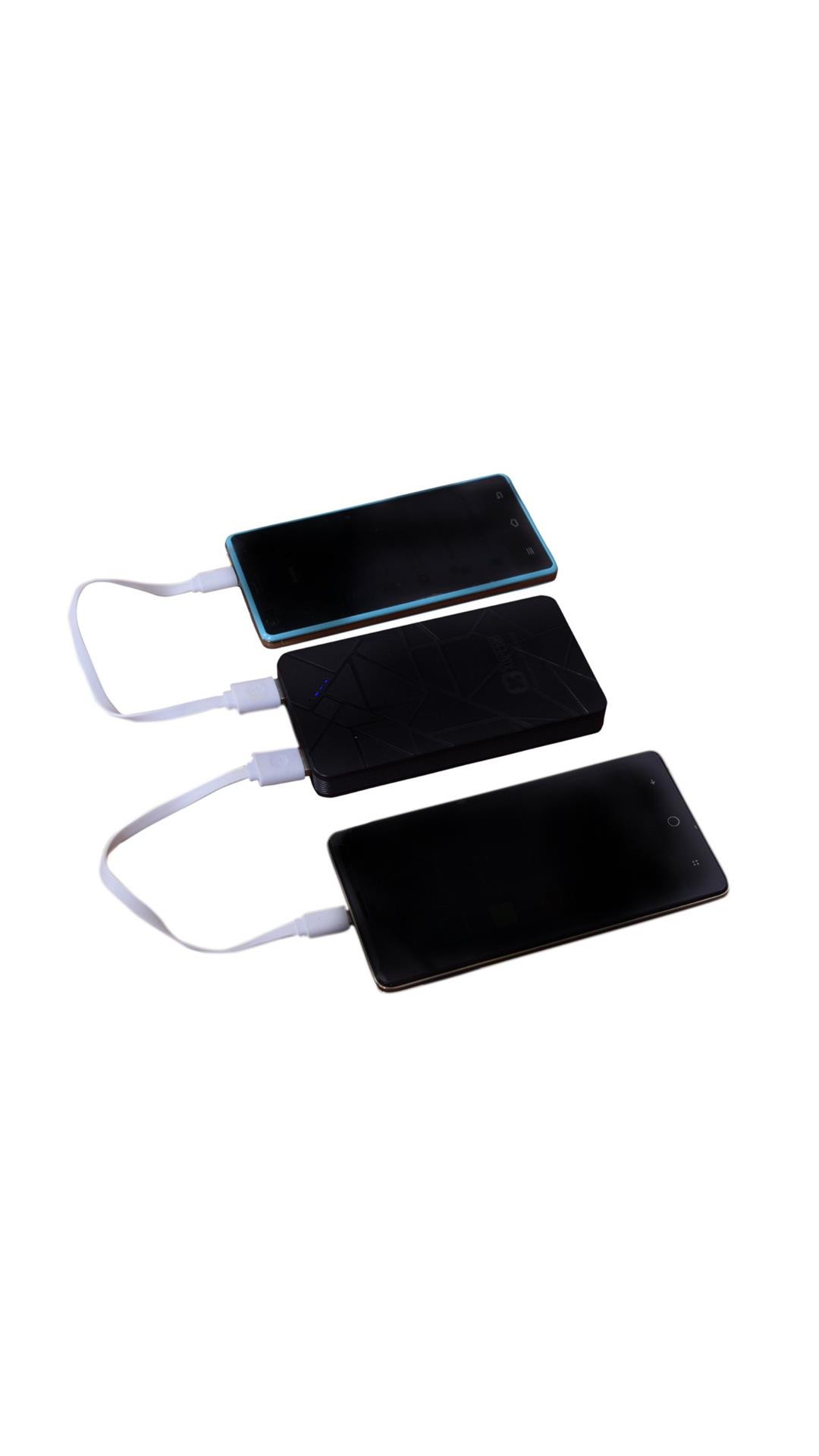Xuperb Polymer SLIM (POLY-SLATE-100) 10000 mAh Power Bank (Black)