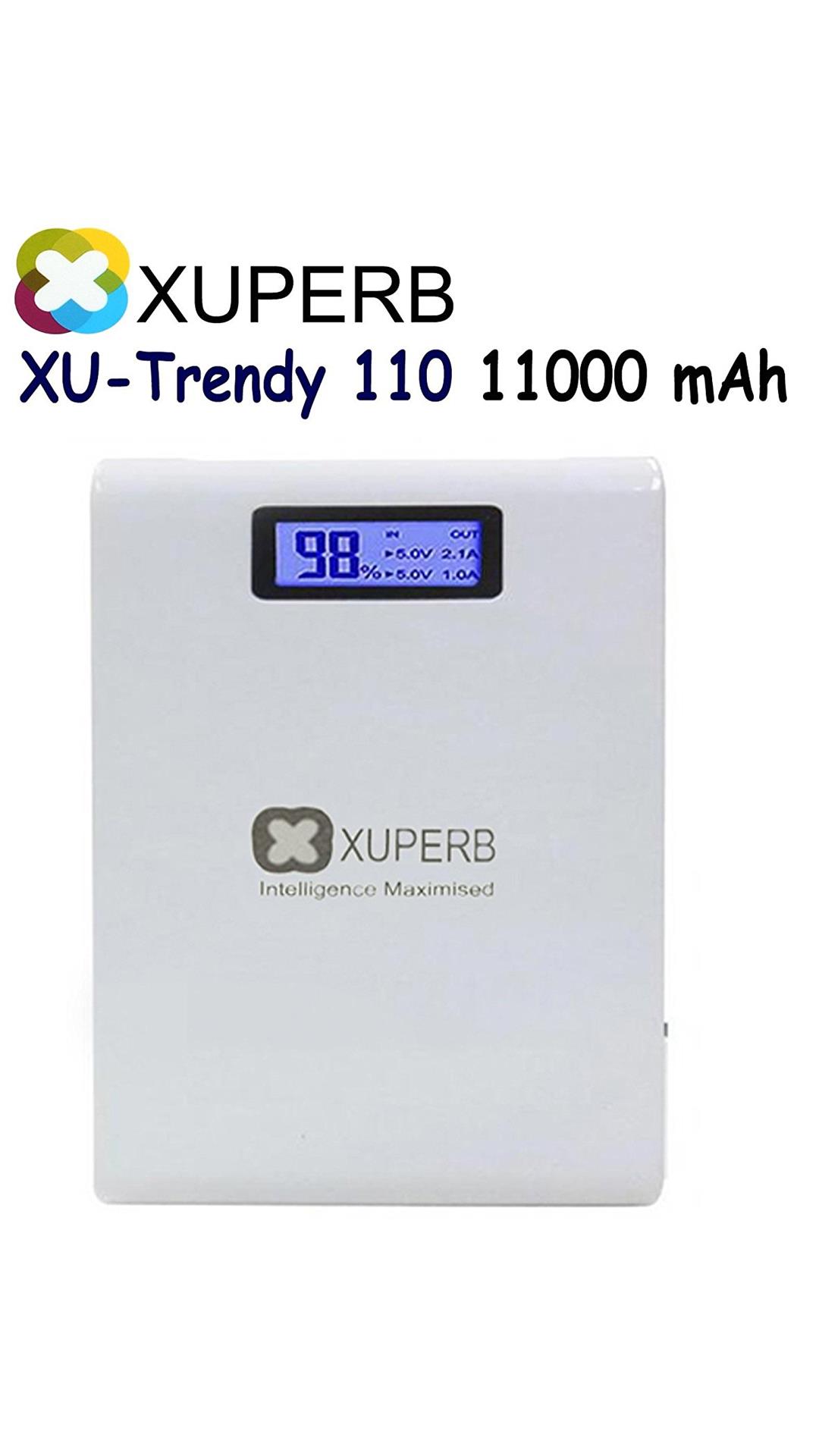 Xuperb TRENDY-110 11000 mAh Power Bank (White)