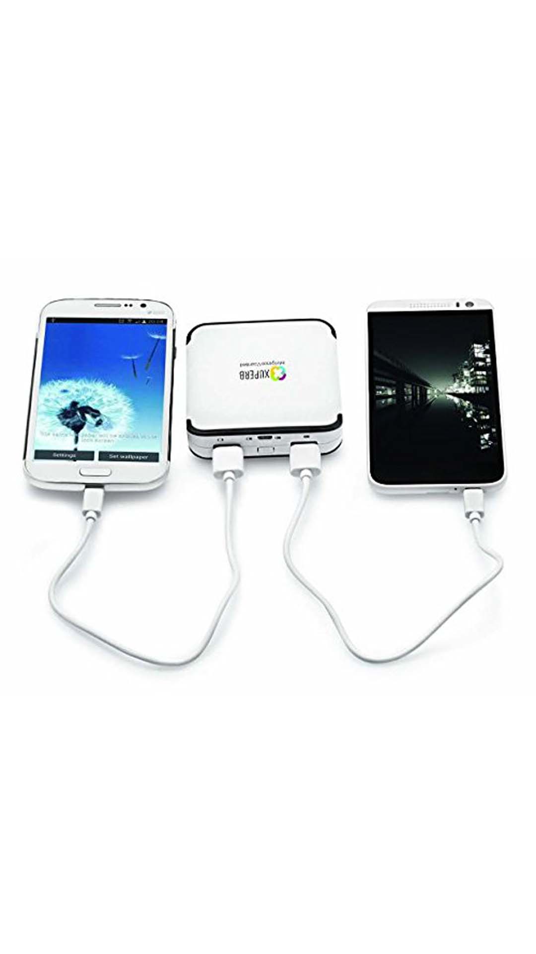 Xuperb XU-M2 Power Bank 10000 mAh (White, Black) 