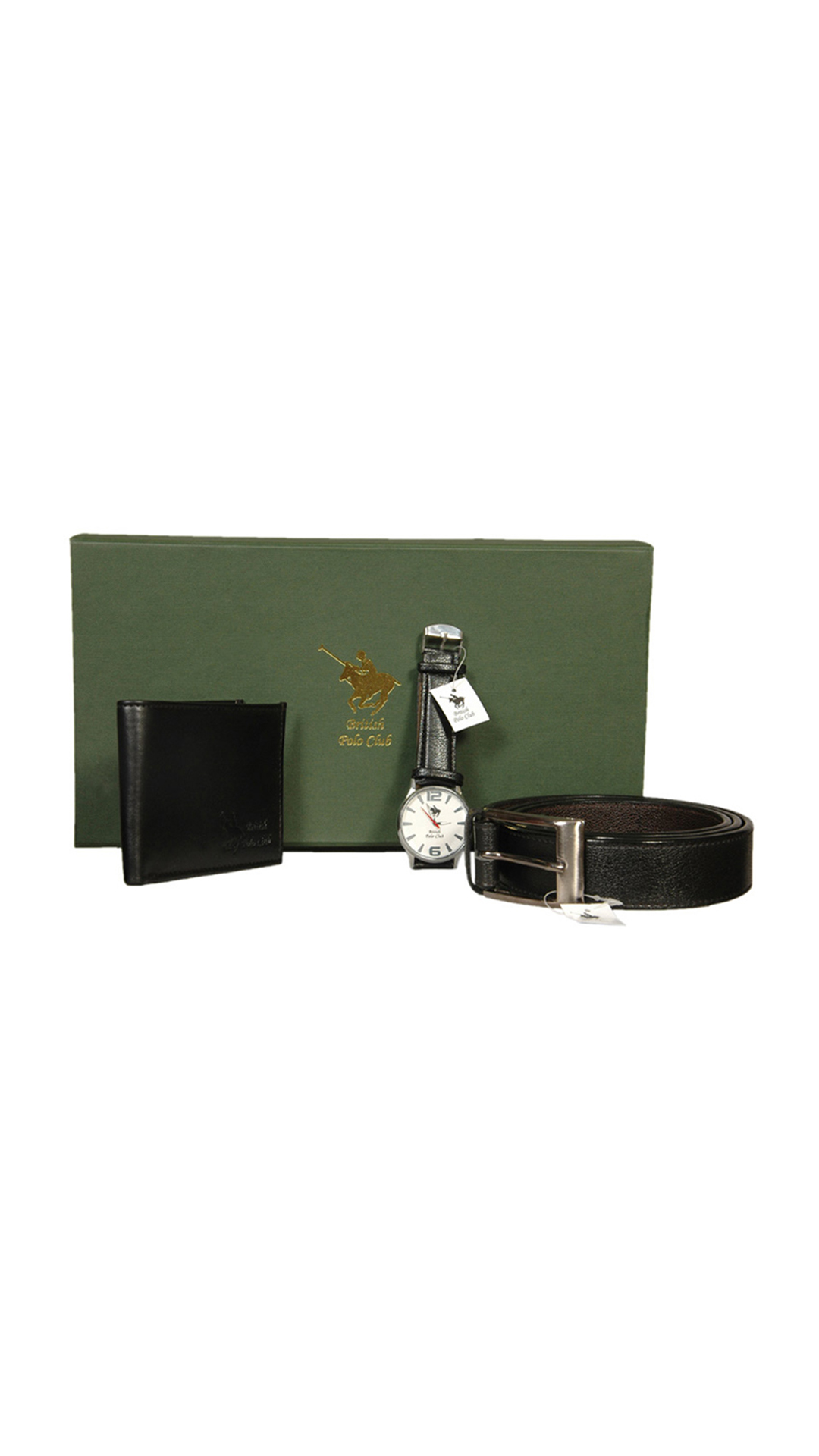 HORNBULL Combo of Men/'s Leather Wallet and Belt Black// Brown skilled handcraft