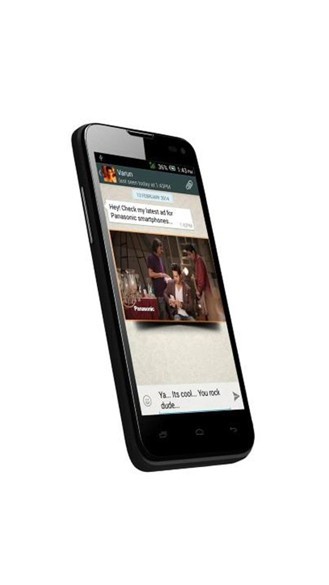 Panasonic T41 (Black, 4 GB) 