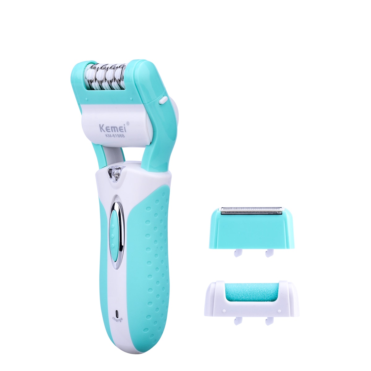 3 in 1 Rechargeable Lady Epilator Shaver Callus Remover Electric Hair Removal Pedicure Foot Care Beauty Tools Kit