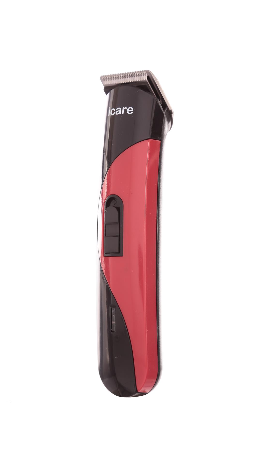 iCare ICHT14 2in1 Rechargeable Trimmer For Men  (Red)