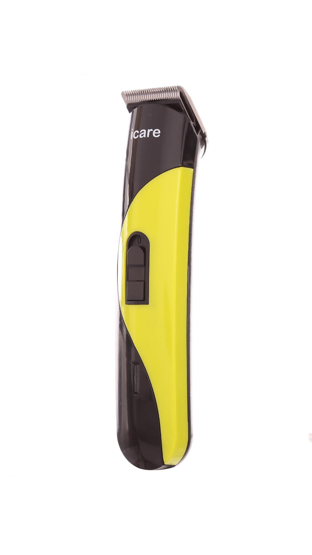 iCare ICHT14 2in1 Rechargeable Trimmer For Men  (Yellow)