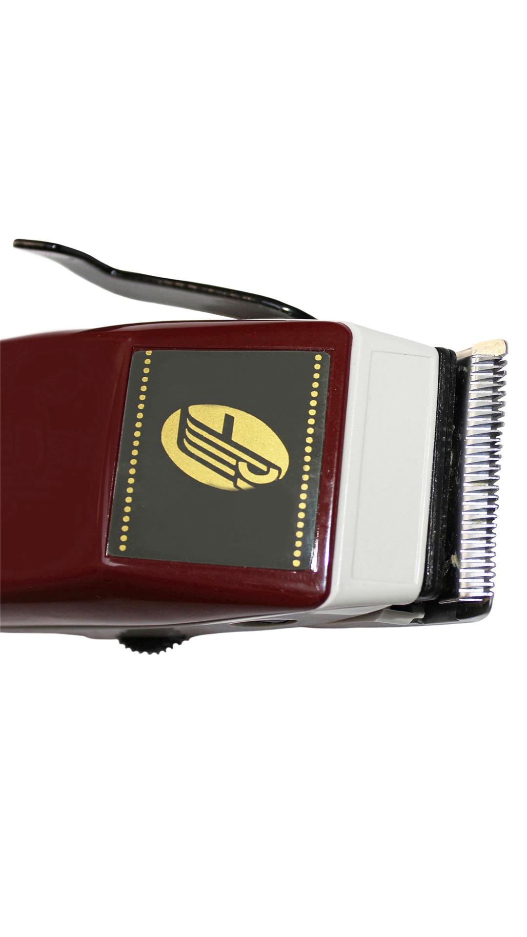 Vertical9 Heavy Duty 666 Electric Salon Trimmer for Men (Maroon)