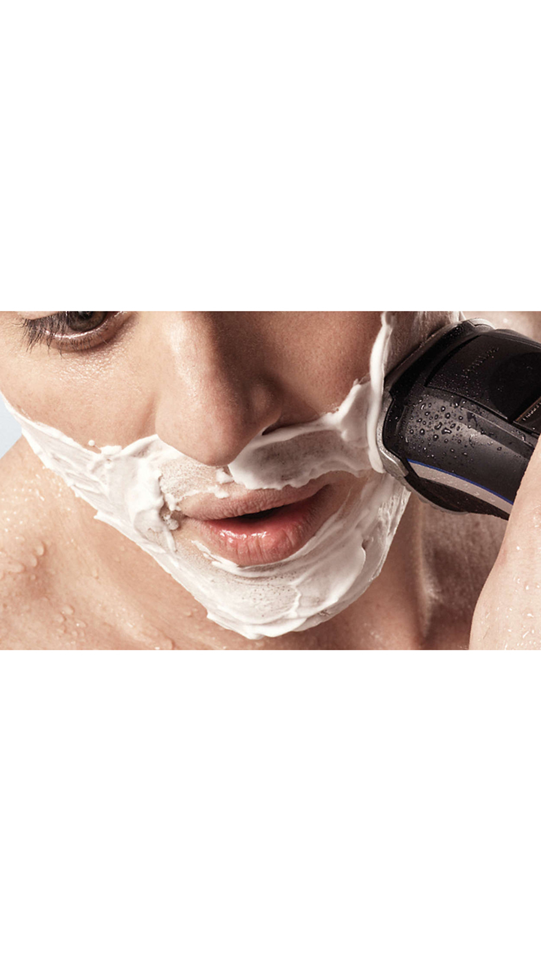 Philips AT756 Shaver For Men (Black & Blue)