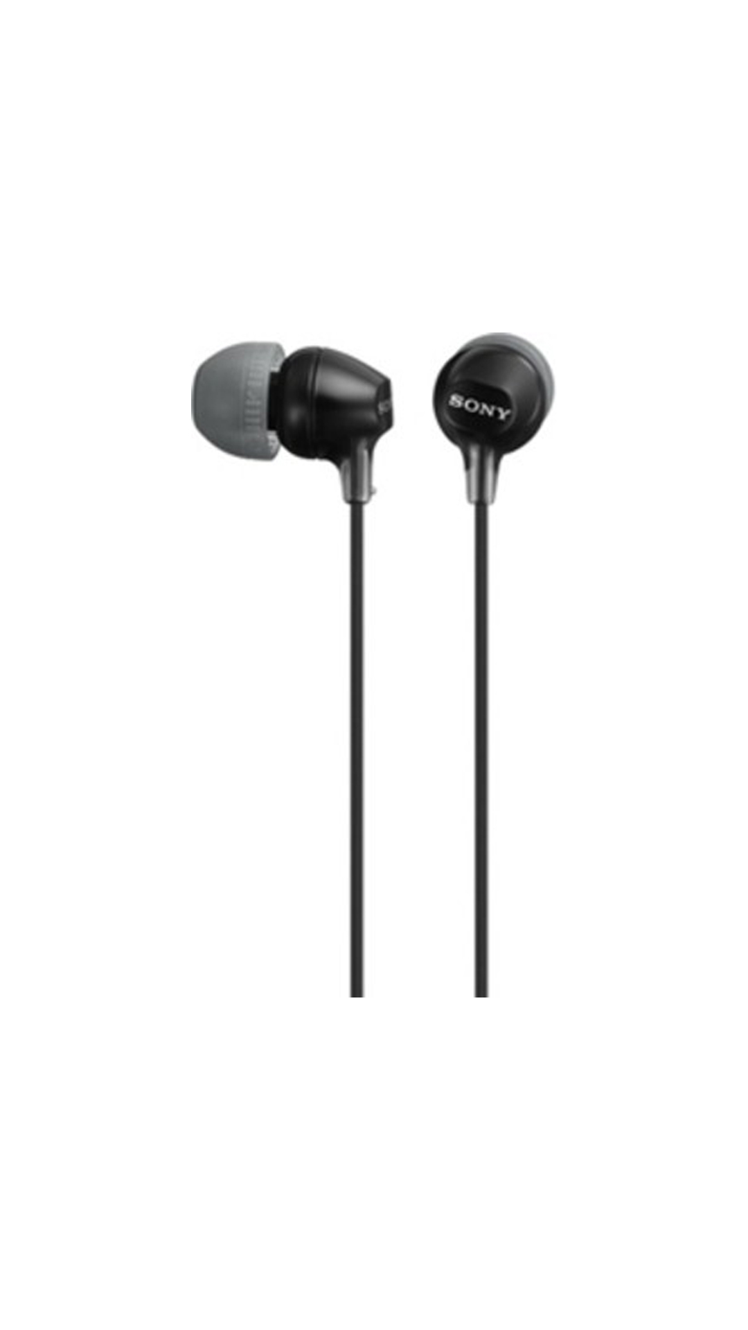 Sony MDR-EX15LP Wired Headphones (Black, In the Ear) 