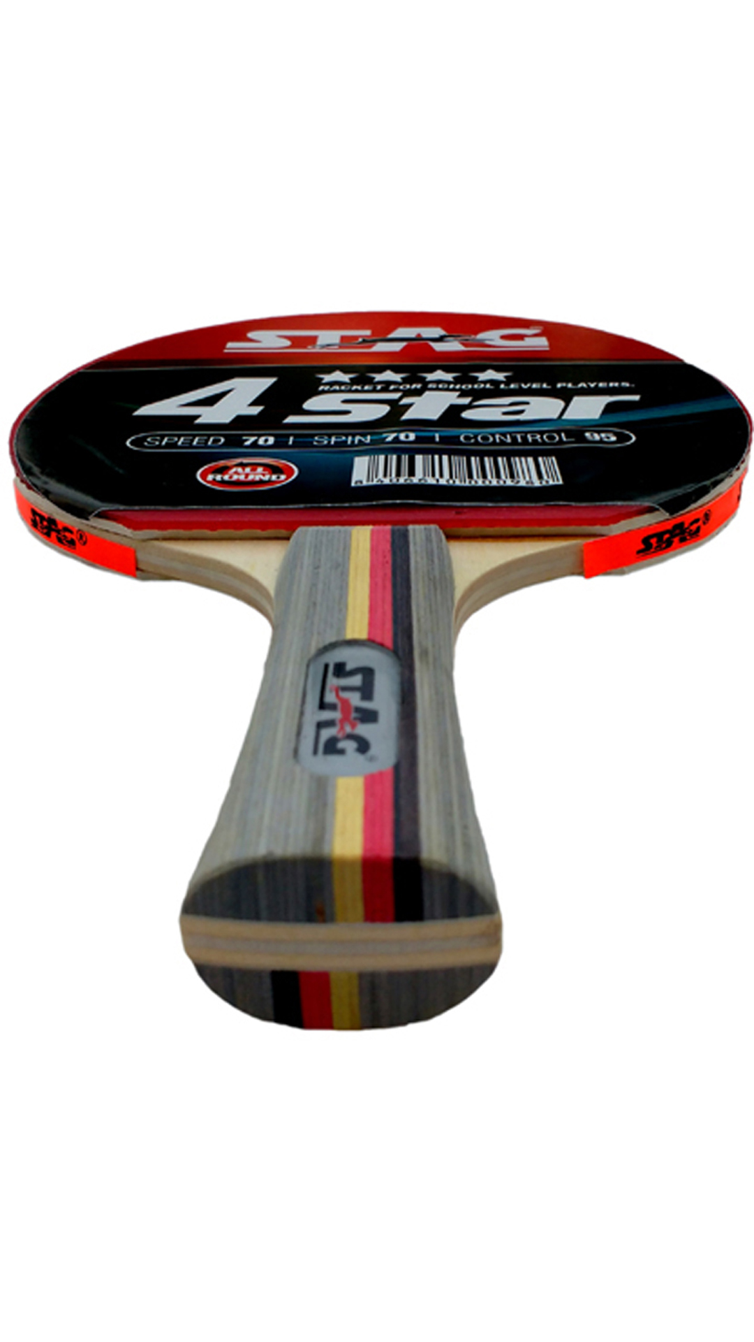 Stag 4 Star Table Tennis Racquet (Weight - 70 g) 
