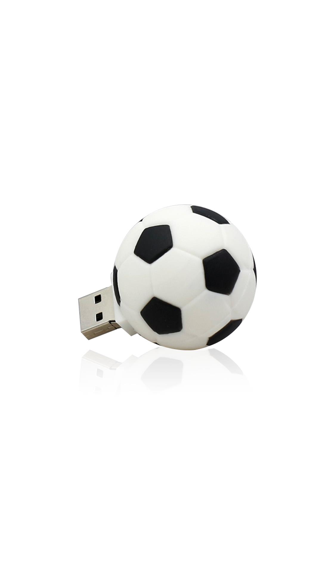 eShop Football Shape 4 GB  Pen Drive (White, Black) 