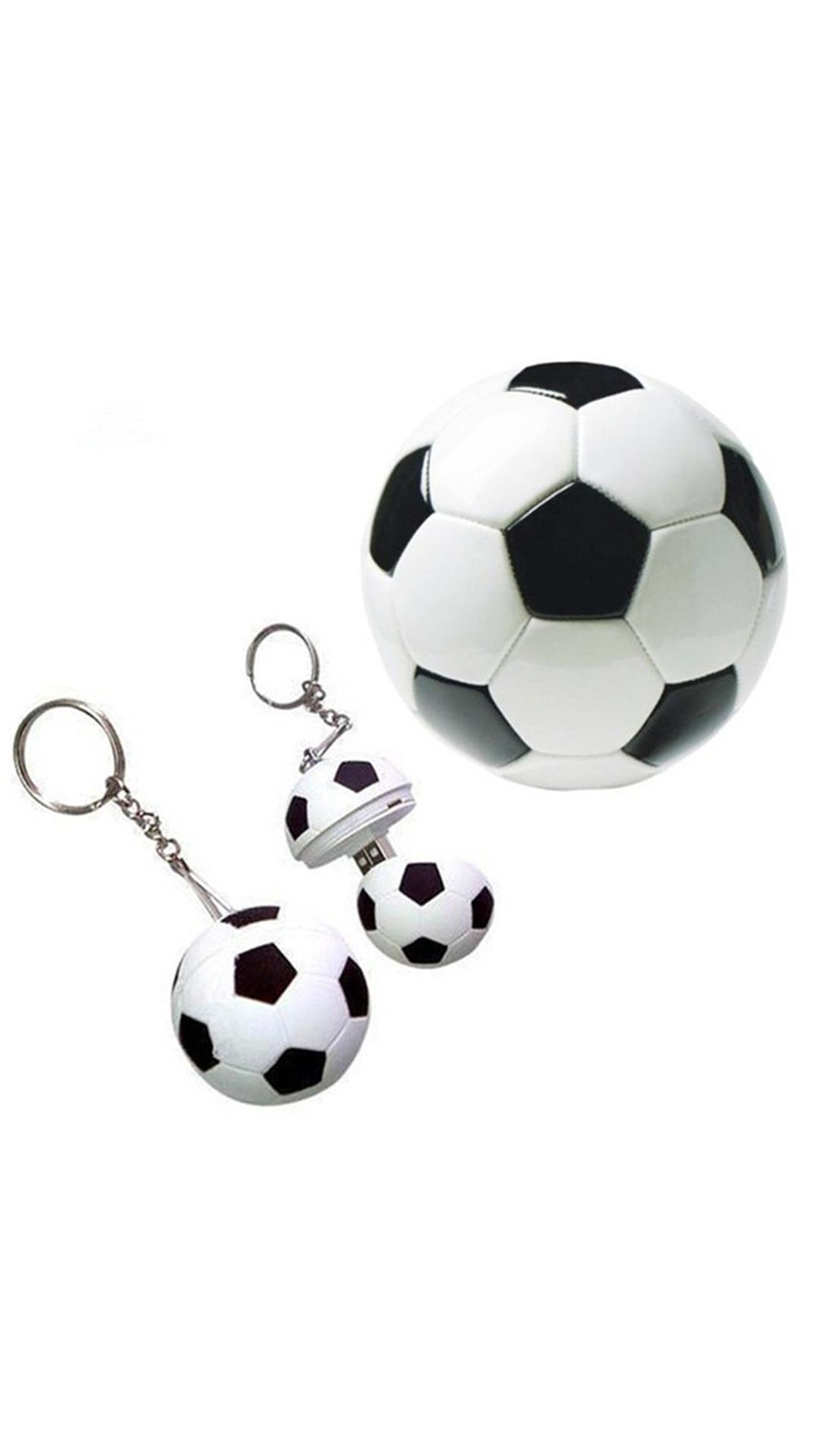 eShop Football Shape 4 GB  Pen Drive (White, Black) 
