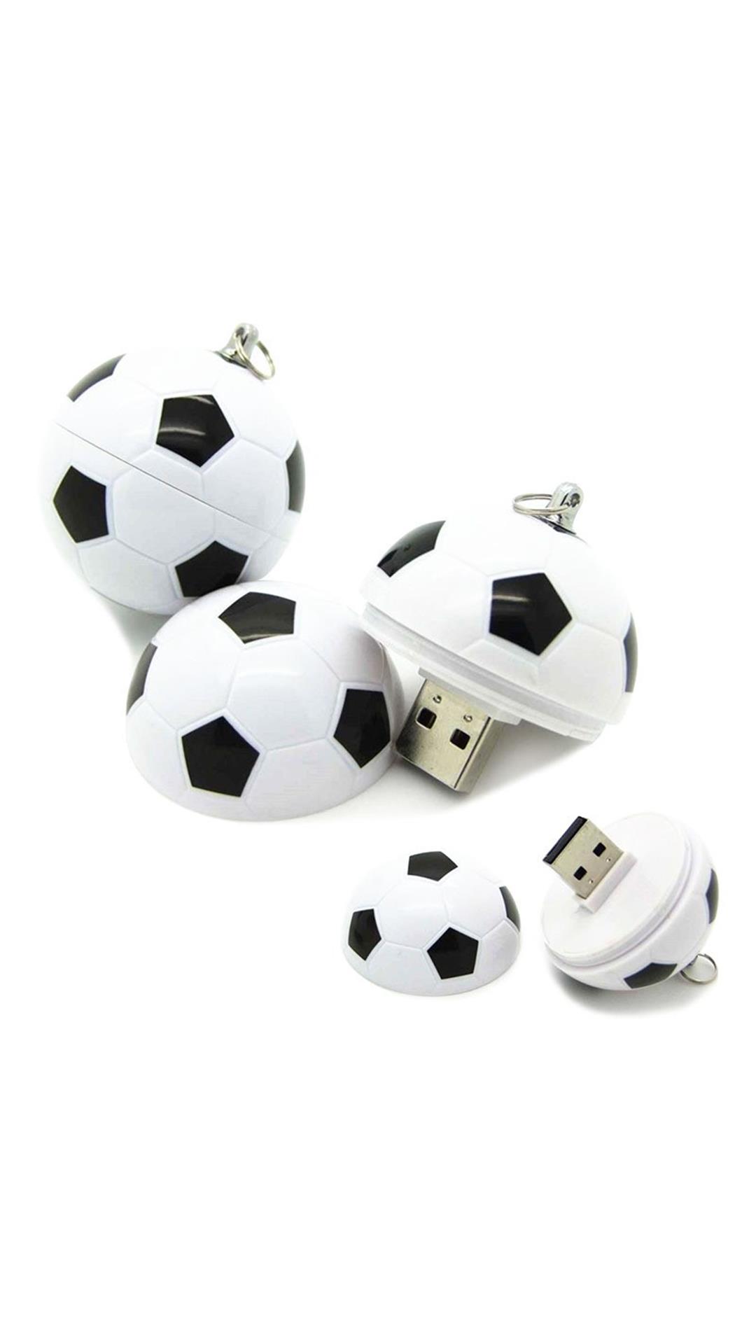 eShop Football Shape 4 GB  Pen Drive (White, Black) 