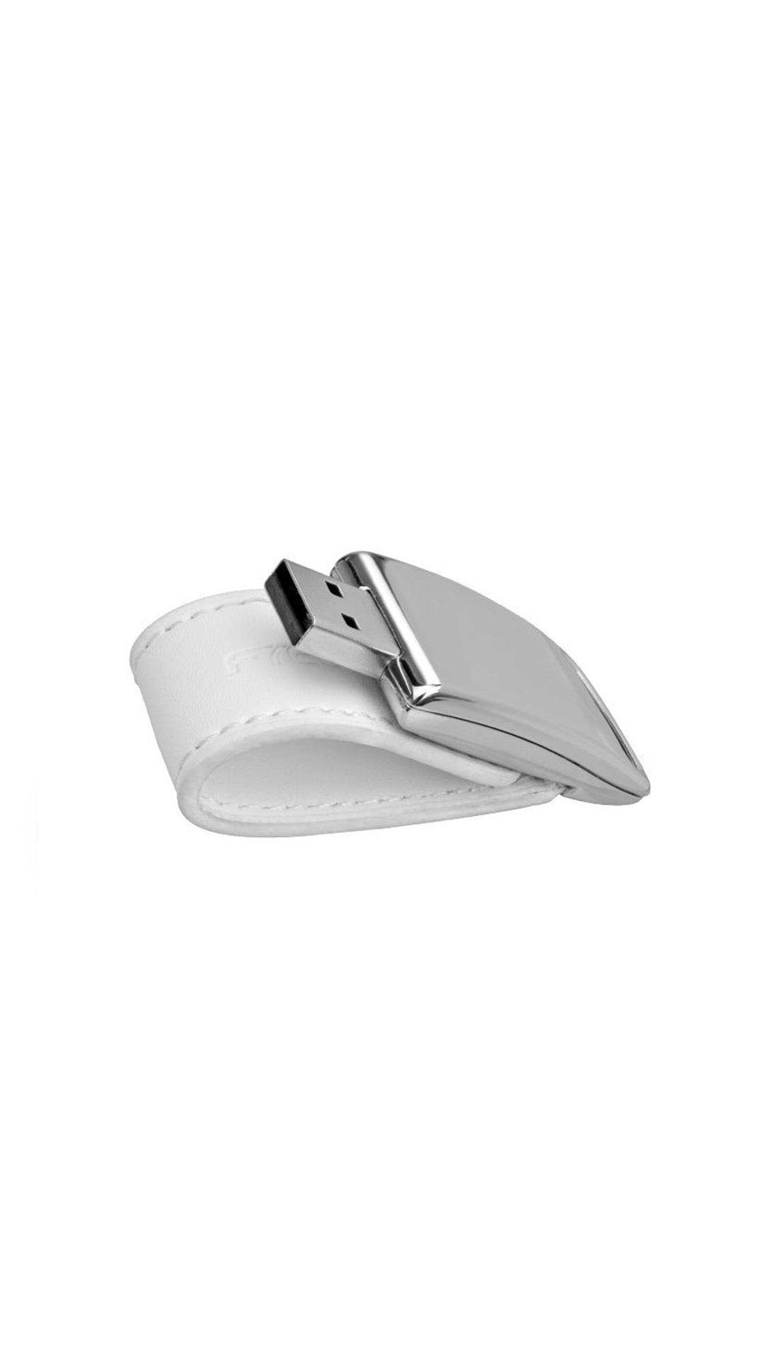 eShop Portable Leather Metal Memory Stick USB Flash 16 GB Pen Drive