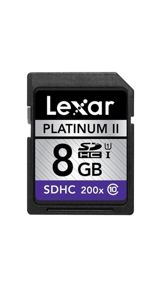 Lexar 8 GB Platinum II 200X SDHC Memory Card