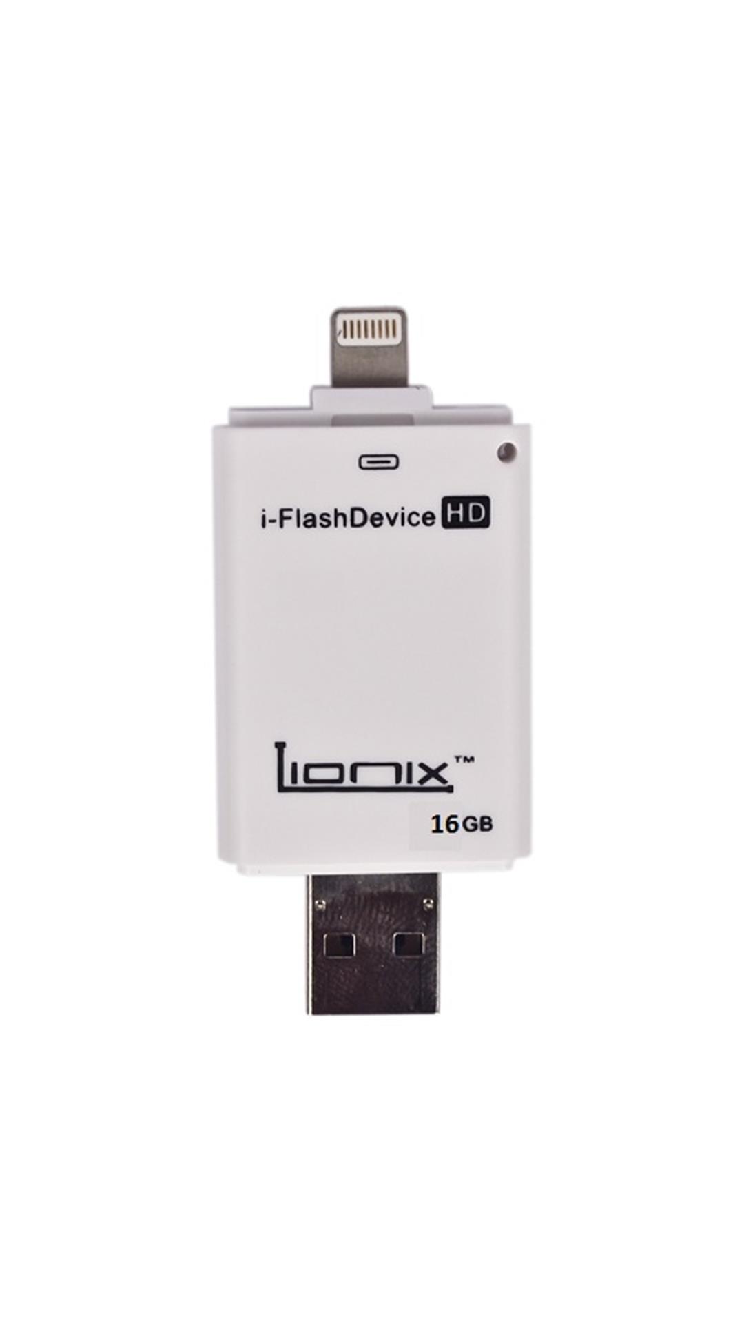 Lionix Iflash Drive with 64 gb Memory For iPhone 5/5S and  6/6S