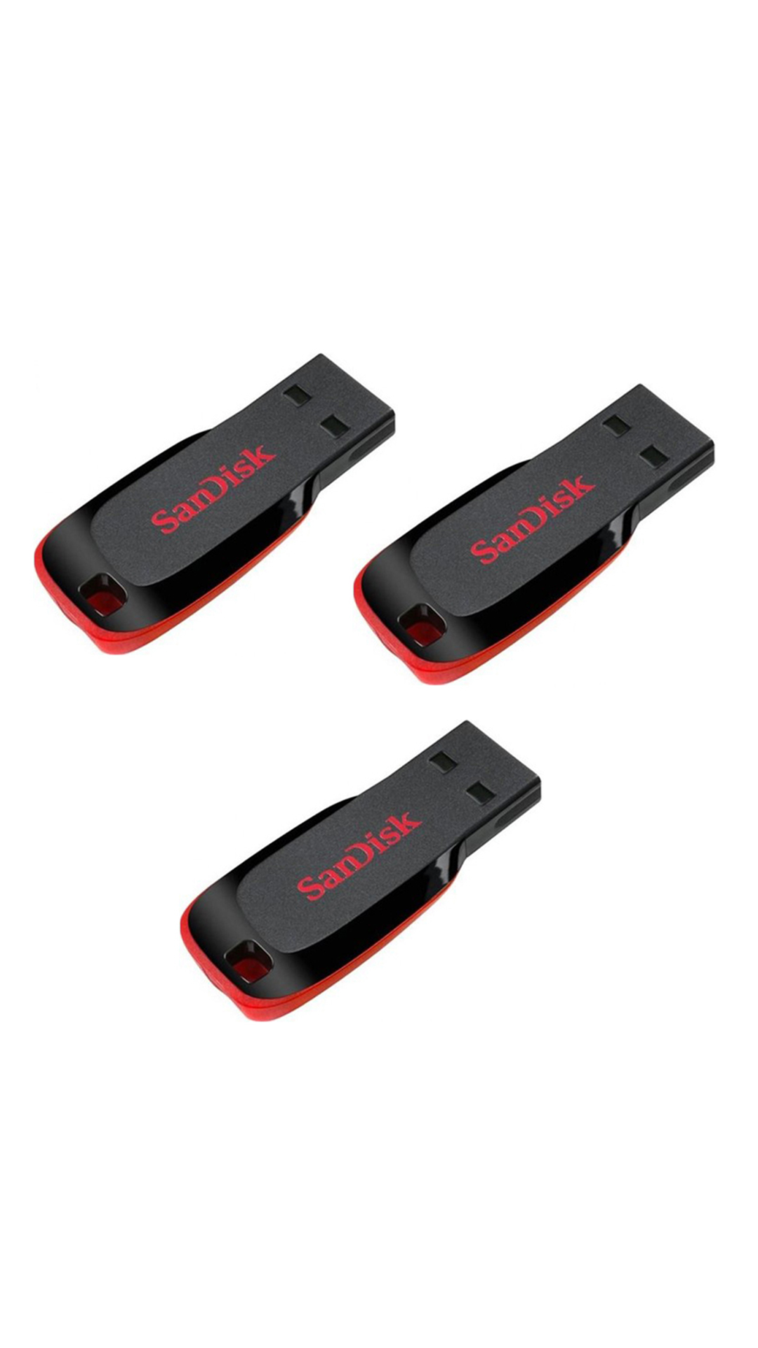 Sandisk Cruzer Blade 2 GB Pen Drive (Red & Black)
